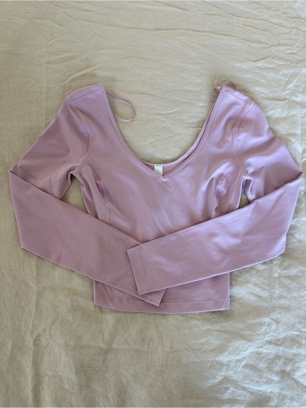 NWOT Lululemon Long Sleeve align shirt peony pink